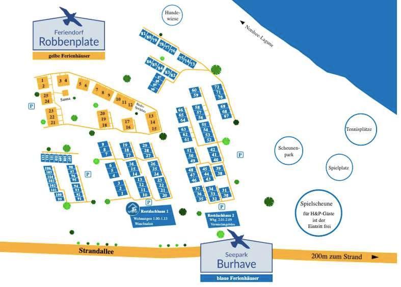Feriendorf Robbenplatte Burhave 2 Екстер'єр фото